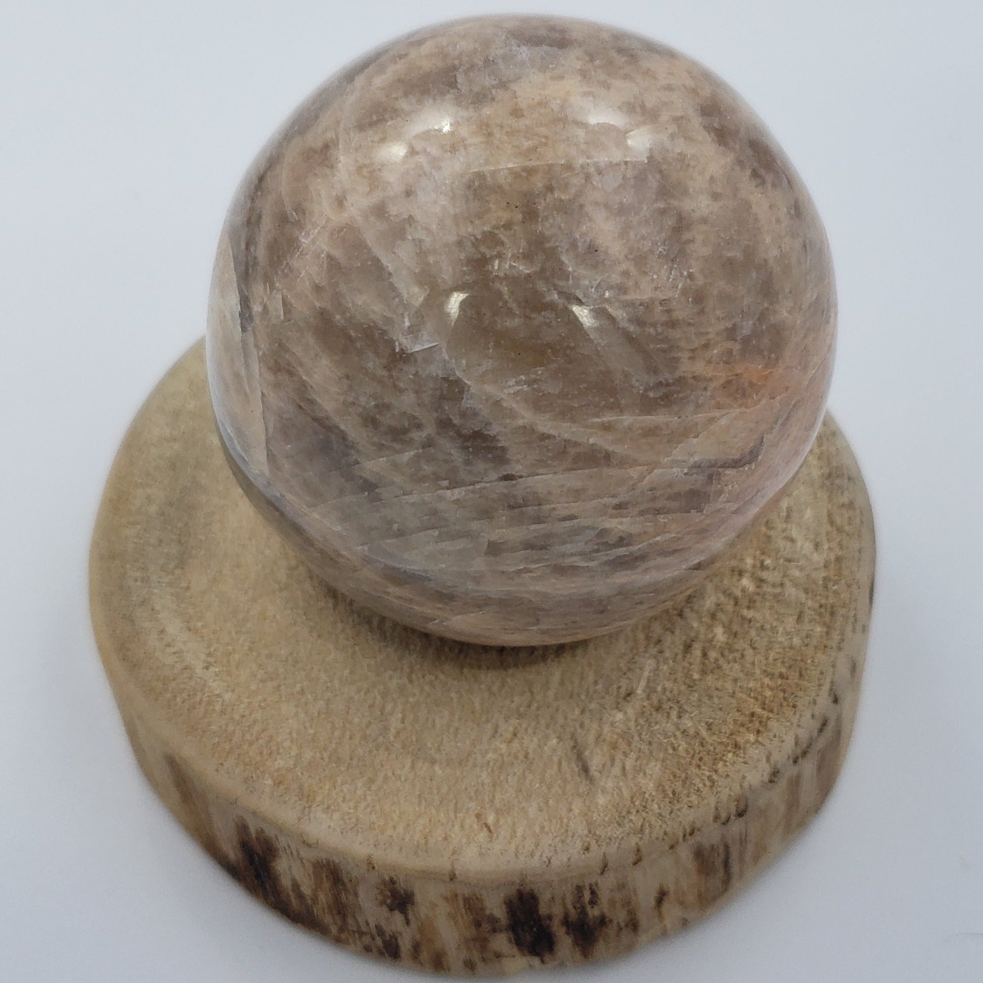 PEACH MOONSTONE SPHERES