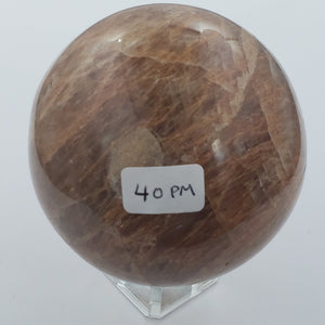 PEACH MOONSTONE SPHERES