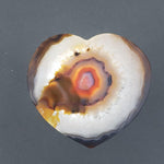 Load image into Gallery viewer, Heart Agate Slab with Druzy - CRYSTAL LIGHT ELEMENTS 
